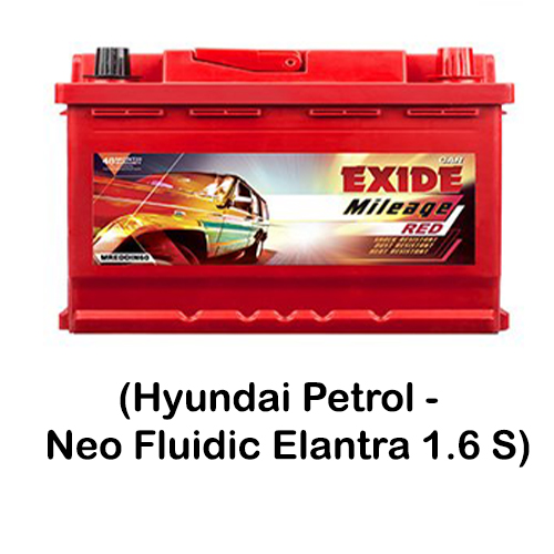 Exide Mileage Red MREDDIN60 60ah - Petrol